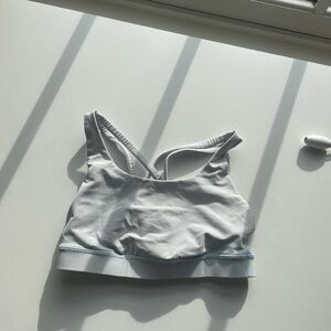 Lululemon light blue energy bra